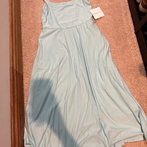 NEW Beyond Yoga turquoise everyday lounging dress